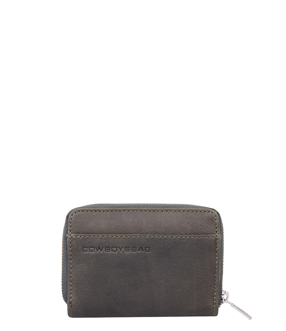 Cowboysbag Ritsportemonnees Purse Haxby Donkergroen