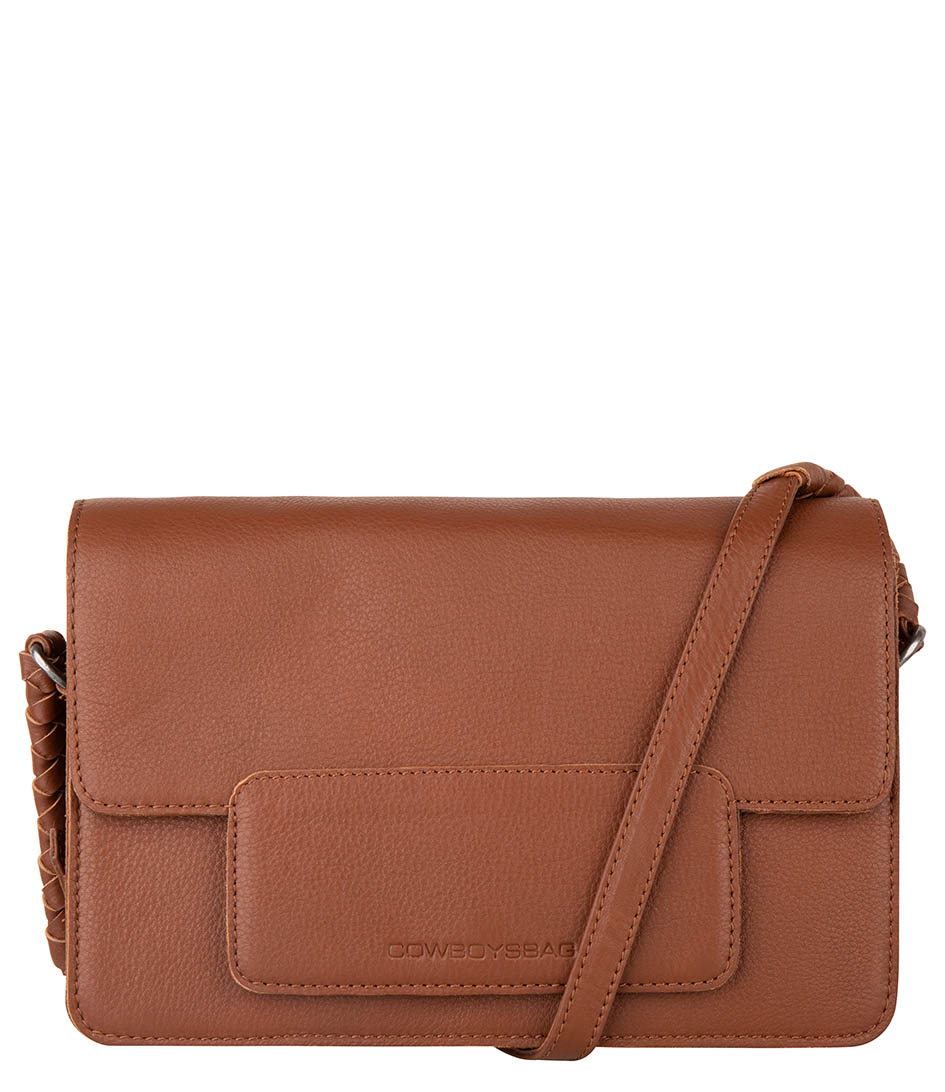 wetenschapper Berucht Schrijfmachine Cowboysbag Handbag Medium bag Dunbur Cognac (300) | The Little Green Bag