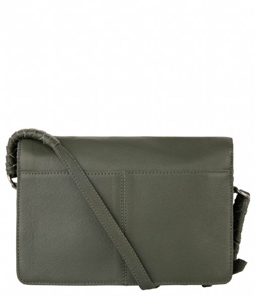 Implementeren heb vertrouwen Uitgebreid Cowboysbag Handtas Medium bag Dunbur Forest Green (930) | The Little Green  Bag