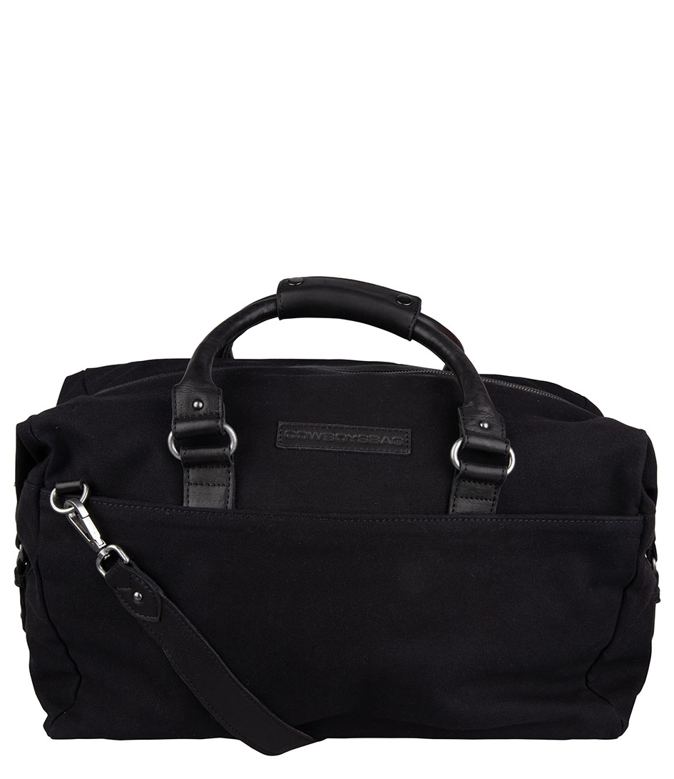 Cowboysbag Travel Bag Weekender Lagos 15.6 Inch X Saskia Black - The Little Green Bag | StyleSearch