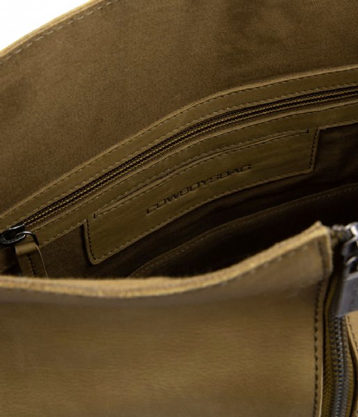 Cowboysbag Dagrugzak Backpack Porto 15.6 Inch X Saskia Weerstand Olive (920)