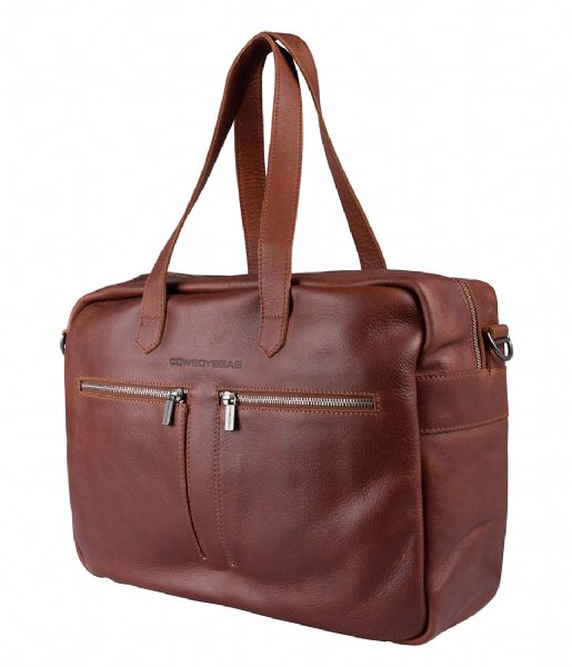 Cowboysbag  Laptop Bag Marbury 15.6 Inch Cognac (000300)