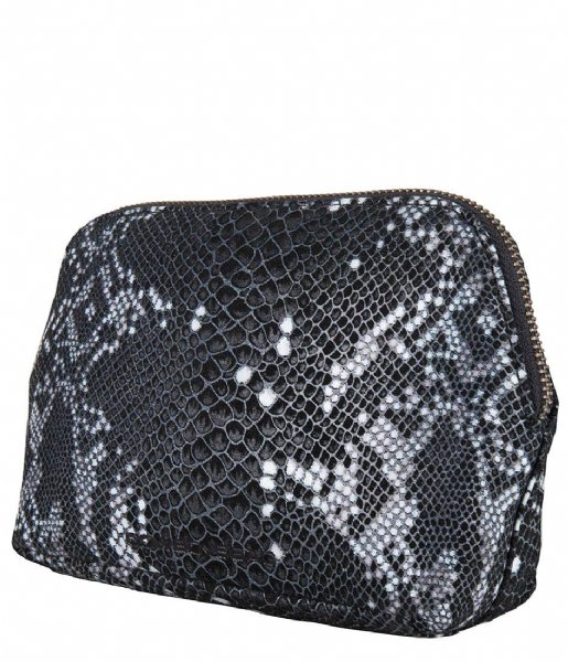 Cowboysbag Make-up tas Washbag Ruby X Bobbie Bodt Snake Black White (107) | Little Green Bag