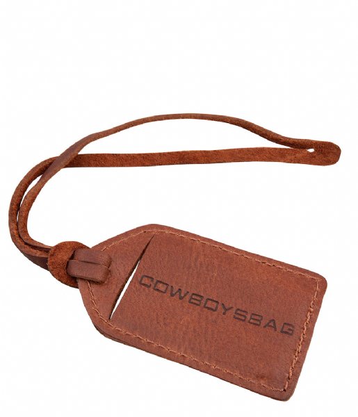 Cowboysbag Sleutelhanger Leather Luggage Tag Classic Cognac (300)