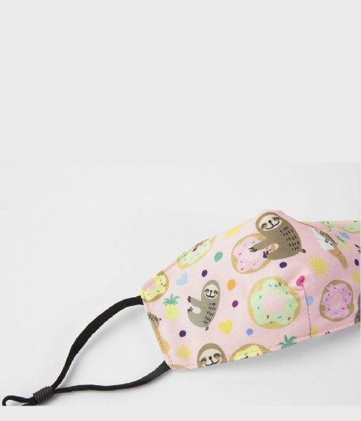 Cowboysbag Mondkapje Sloth & Donut Mask Kids Soft Pink (680)