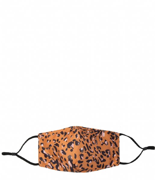 Cowboysbag Mondkapje Leopard Ochre Mask Ochre (460)