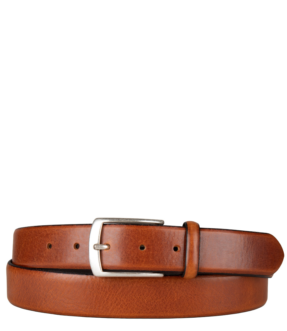 Cowboysbelt Belts Belt 359054 cognac | The Little Green Bag