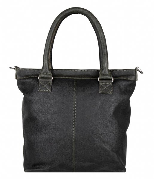 Zij zijn galop indruk Cowboysbag Shopper Bag Hall Dark green (945) | The Little Green Bag
