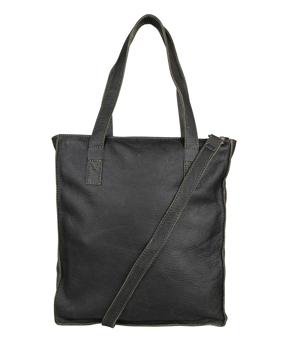 Cowboysbag Shopper Bag Karr Dark green (945) | The Little Green Bag