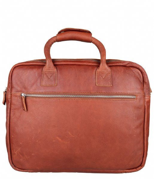Cowboysbag Schooltas Laptopbag Sollas 15 Cognac (300) | Green Bag