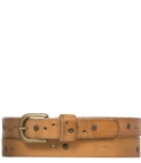 Cowboysbelt Riemen Belt 252004 Beige cowboysbelt kopen in de aanbieding