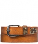 Cowboysbelt Riemen Belt 352001 Bruin cowboysbelt kopen in de aanbieding