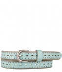 Cowboysbelt Kids Riemen Belt 208028 Groen cowboysbelt kids kopen in de aanbieding