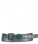 Cowboysbelt Riemen Belt 209109 Groen cowboysbelt kopen in de aanbieding