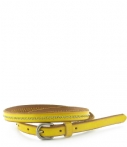 Cowboysbelt Kids Riemen Belt 158008 Geel cowboysbelt kids kopen in de aanbieding