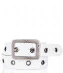 Cowboysbelt Kids Riemen Belt 308014 Wit cowboysbelt kids kopen in de aanbieding