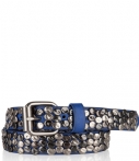 Cowboysbelt Kids Riemen Belt 308075 Blauw cowboysbelt kids kopen in de aanbieding