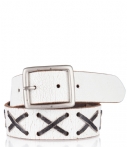 Cowboysbelt Kids Riemen Belt 3582014 Wit cowboysbelt kids kopen in de aanbieding