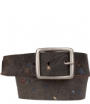 Cowboysbelt Kids Riemen Belt 3582016 Grijs cowboysbelt kids kopen in de aanbieding