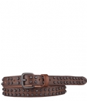 Cowboysbelt Kids Riemen Belt 208027 Bruin cowboysbelt kids kopen in de aanbieding