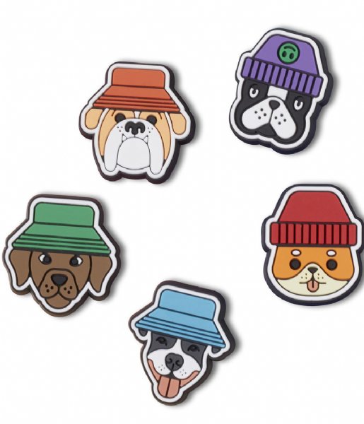 Crocs  Jibbitz Dogs In Hats 5-Pack Dogs in Hats