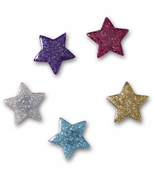Crocs  Jibbitz Icon Glitter Stars 5-Pack Icon Glitter Stars