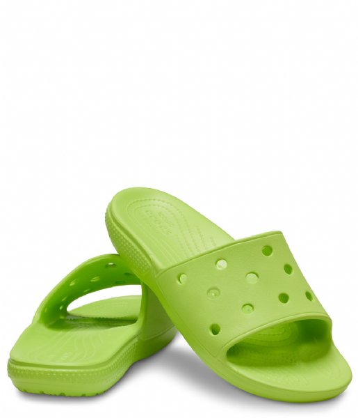 Crocs  Classic Crocs Slide Limeade (3UH)