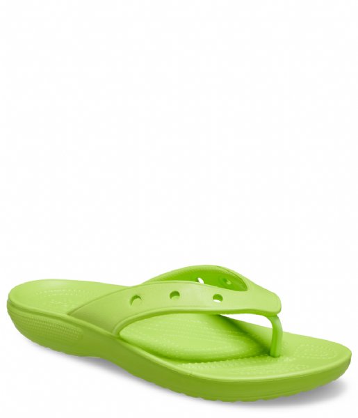 Crocs  Classic Crocs Flip Limeade (3UH)