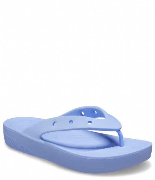 Crocs  Classic Platform Flip Women Moon Jelly (5Q6)