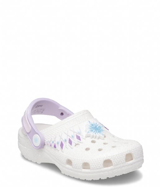 Crocs  Cls FL I AM Frozen II Clog Toddler White (100)