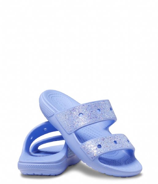 Crocs  Classic Crocs Glitter Sandal Kids Moon Jelly (5Q6)