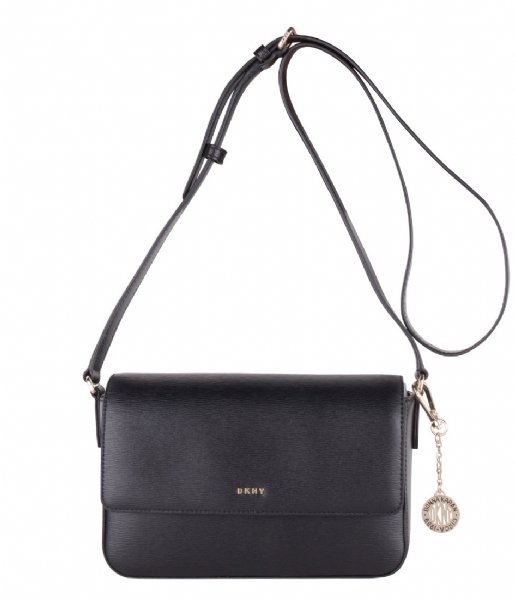 DKNY Crossbodytas Bryant Medium Flap Crossbody black gold DKNY Crossbodytas Bryant Medium Flap Crossbody black gold