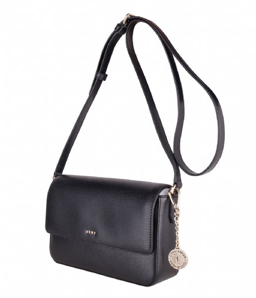 DKNY Crossbodytas Bryant Medium Flap Crossbody black gold DKNY Crossbodytas Bryant Medium Flap Crossbody black gold