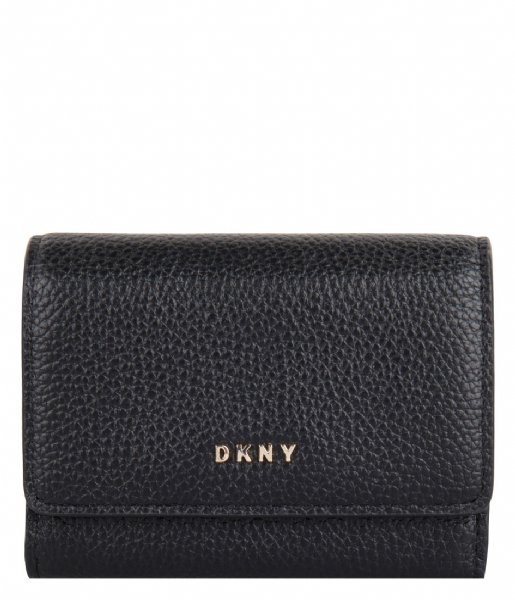 DKNY  Card Case black gold