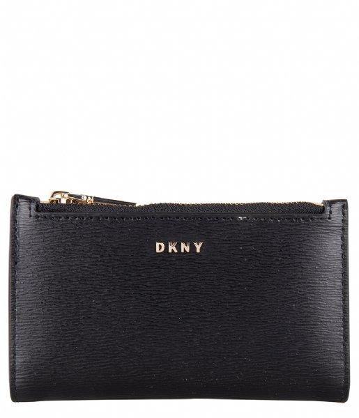 DKNY Bi-fold portemonnee c14 Inch black gold