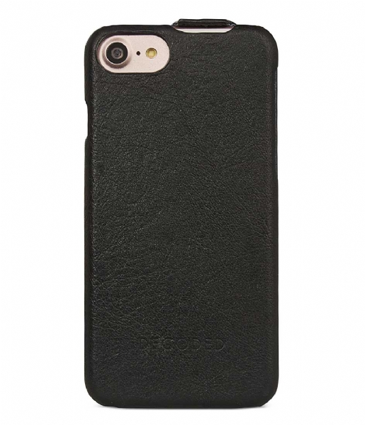 Decoded  iPhone 6/7 Leather Flipcase black