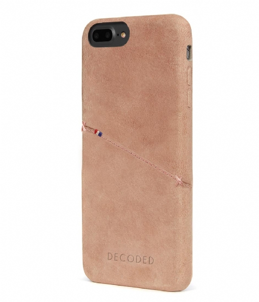 Decoded  iPhone 6/7 Plus Leather Back Cover rose