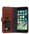 Decoded  iPhone 6/7 Plus Leather Wallet Case Magnetic Closu cinnamon brown
