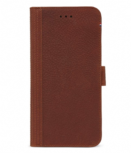 Decoded  iPhone 6/7 Plus Wallet Case Removable Back Cover cinnamon brown