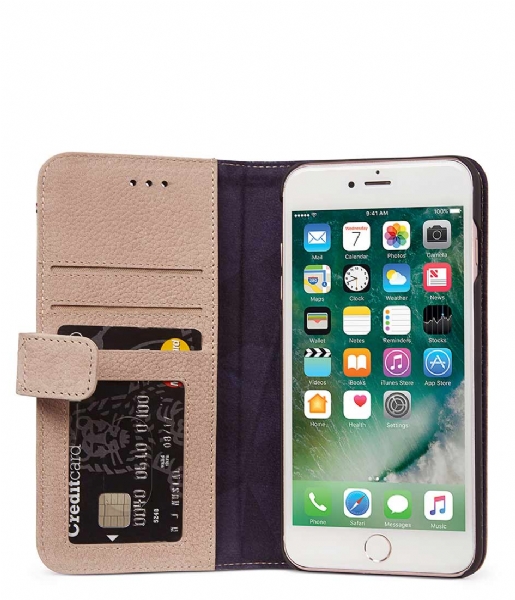 Decoded  iPhone 6/7 Plus Wallet Case Removable Back Cover rose