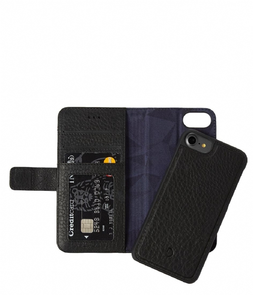 Decoded  iPhone 6/7 Leather 2-in-1 Wallet Case Removable Ba black