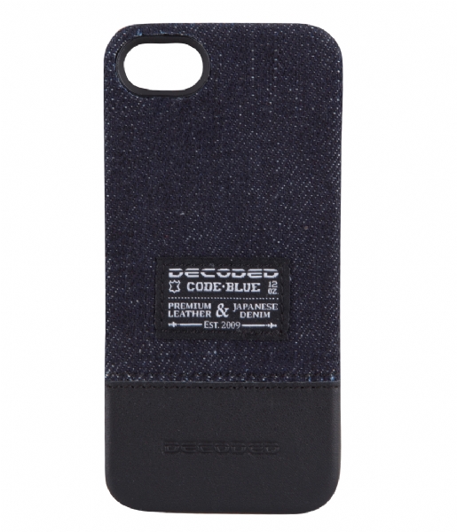 Decoded  Back Cover Denim iPhone 5 denim & black