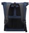 Delsey  Turenne Soft Backpack Pc Protection 14 Inch Rolltop Dark Blue