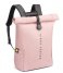 Delsey  Turenne Soft Backpack Pc Protection 14 Inch Rolltop Pink