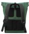 Delsey  Turenne Soft Backpack Pc Protection 14 Inch Rolltop Dark Green
