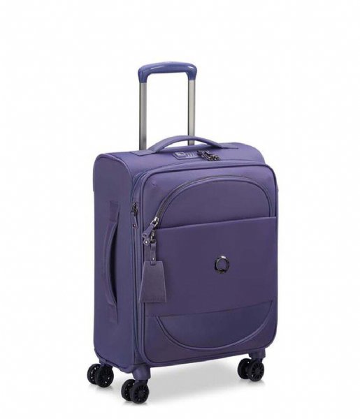 Delsey Walizki na bagaż podręczny Montrouge 55cm Slim Trolley Purple