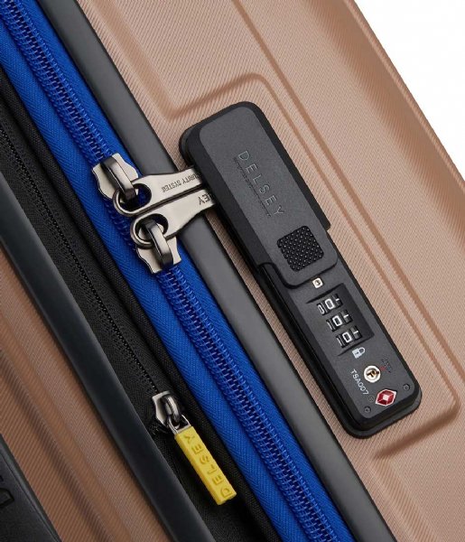 Delsey  Rempart Trunk Suitcase L Expandable 73cm Beige