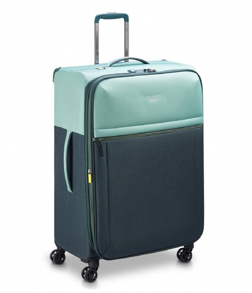 Delsey  Brochant 3 Suitcase L Expandable 78cm Green