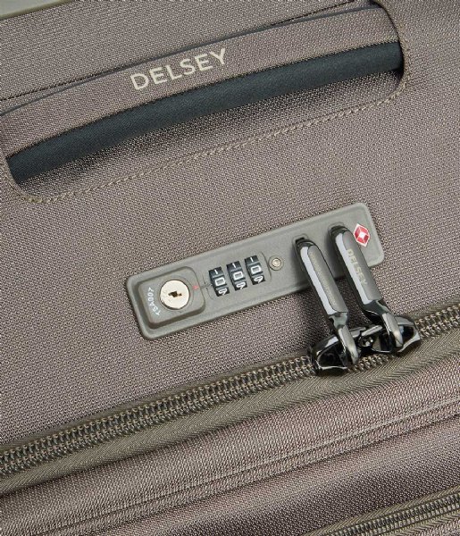 Delsey Walizki na bagaż podręczny Helium Dlx Carry On S Slim 55cm Mocca