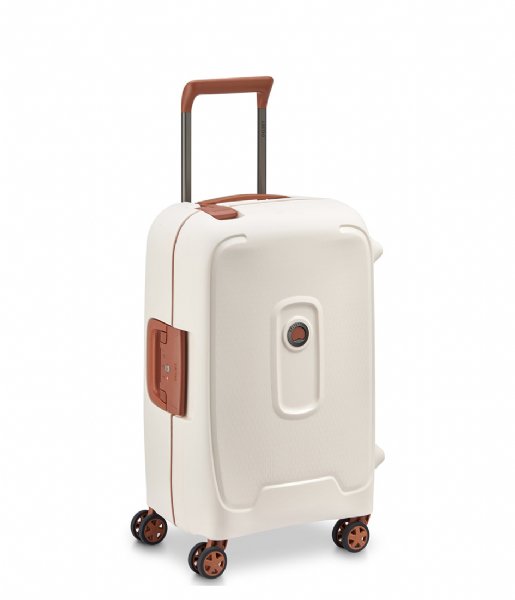Delsey  Moncey 55 Cm 4 Double Wheels Cabin Trolley Case Angora